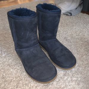 Classic Navy Blue Uggs Size 6
